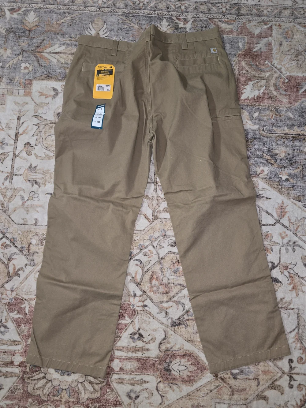 Carhartt Men's Khaki Work Chinos